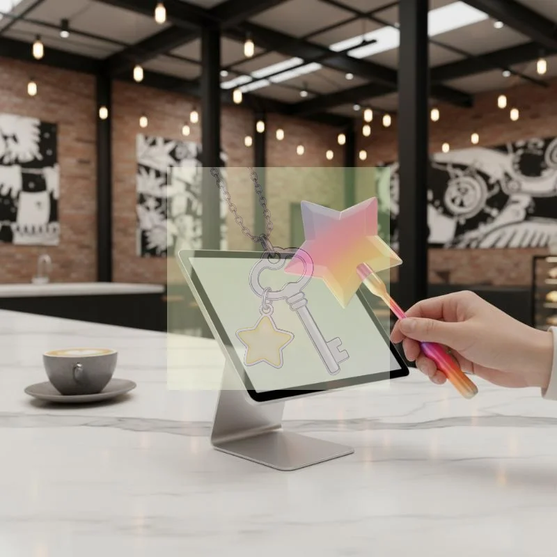 3D Printed Tap to Pay Credit Card Holder - Portable Lightweight Style Card Stand for Easy Access and Stylish Display