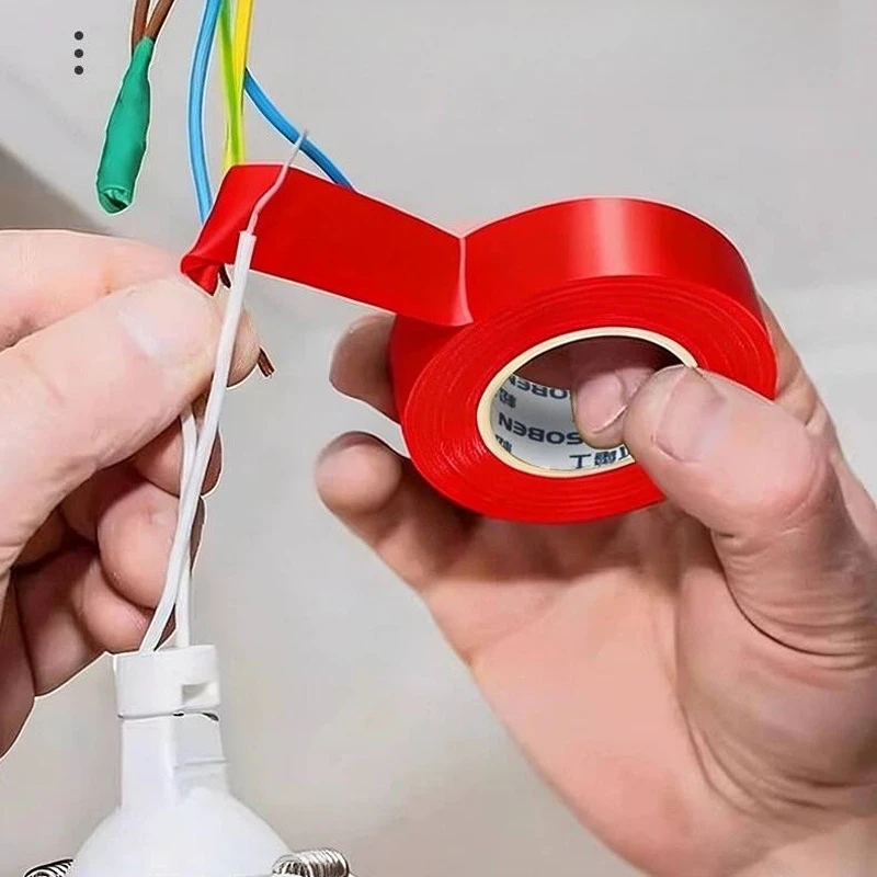 1pcs Wires and Cables Safe High Adhesion Electrical Tape Insulation Tape Flame Retardant Waterproof Tape Electrician Specialized