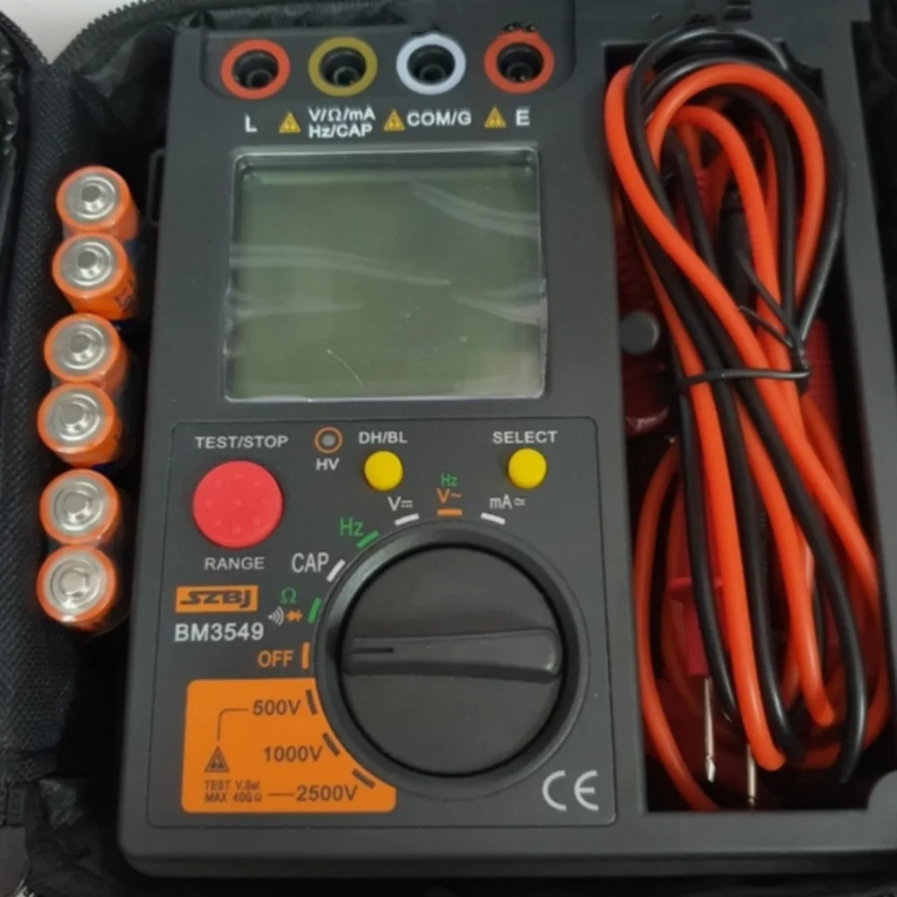 

Hot Sale SZBJ BM3548 BM3549 BM500A Digital Multimeter Insulation Tester