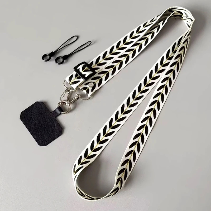 Adjustable Lanyard Neck Strap for Crossbody Use; Prevents Phone Loss; Fits All Mobile Phone Covers. - náhled 4