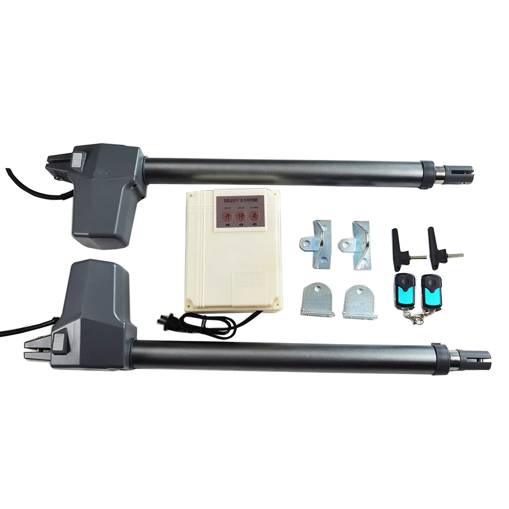 

Remote Piston Rfid 300Kg Gate Motor Electric Gate Operator Automatic Swing Arm Gate Opener