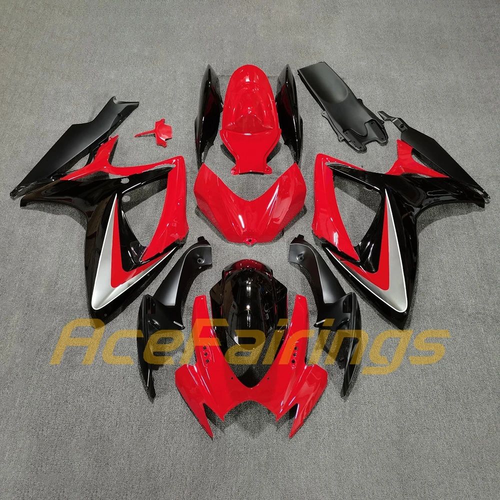 For 2006 2007 Suzuki GSXR600 GSXR750 Motorcycle Plastic Part Body Kit Fairings 06 07 GSXR 600 750 Easy Install Fairing Set