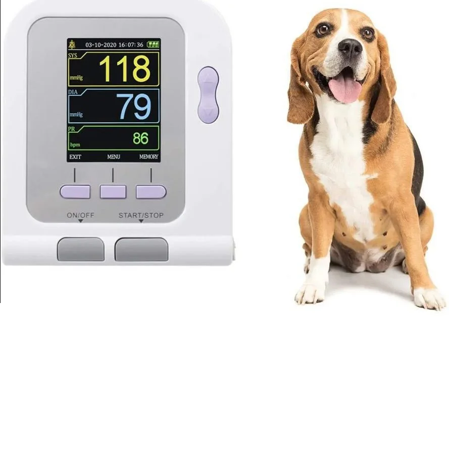 

Digital Veterinary Blood Pressure Monitor Dog/Cat/Pets Animal Care Clinic Equipment use Electronic Sphygmomanometer For Farm