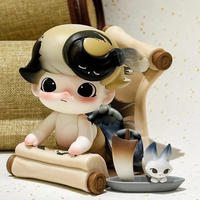 Dimoo Stories in The Cup Series Blind Box Toys Cute Action Figure Kawaii Model Doll Mystery Box Desk Decor Toy Kid Surprise Gift