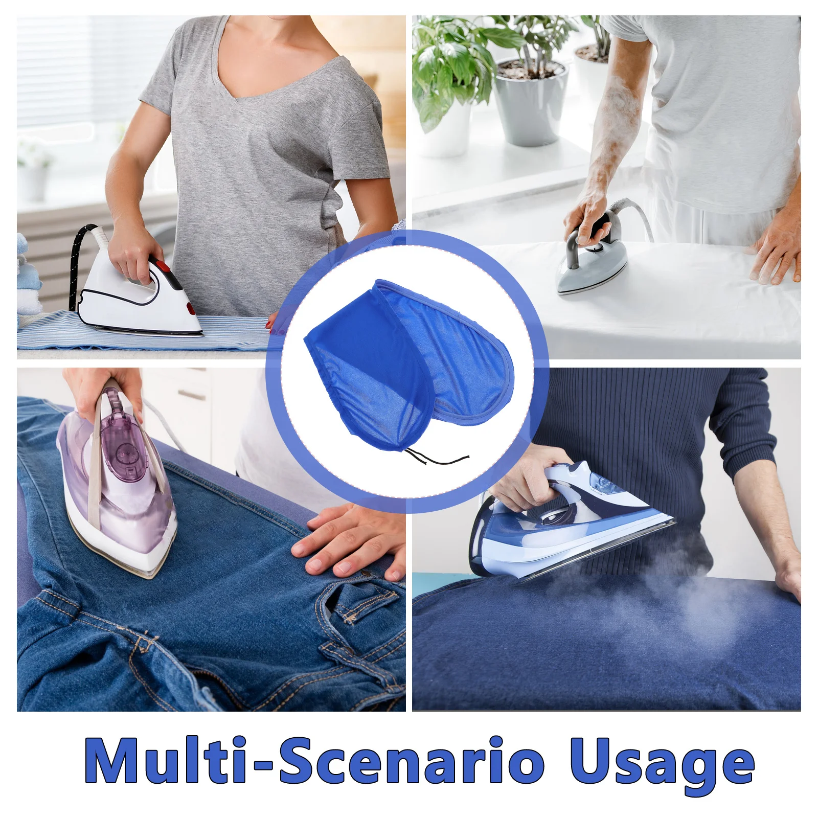 غطاء لوح الكي مقاس 23.6 بوصة، غطاء بديل مدمج لساعة الكي المنزلية، واقي سطح الطاولة المقاوم للحرارة - ثقيل #3