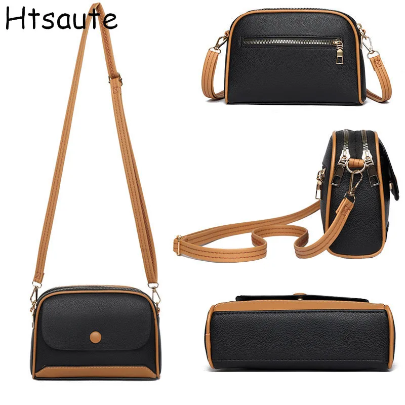 

Vintage PU Leather Crossbody Bags for Women Brand Designer Female Small Flap Shoulder Underarm Bag Armpit Handbags and Purses
