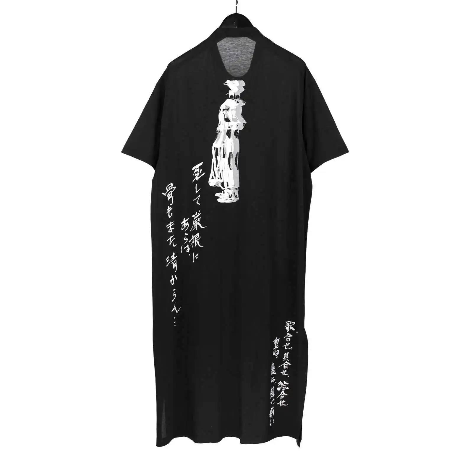 

TOP-YAMAMOTO25SS Spring/Summer New men's asymmetrical shirt