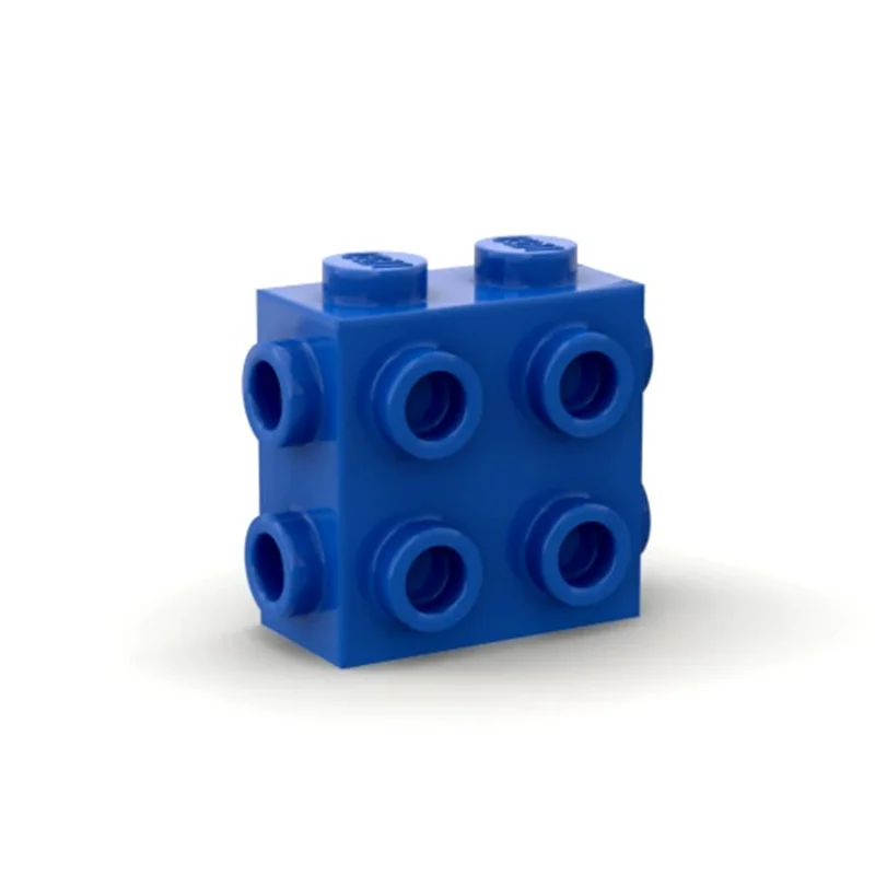 50 Stück 67329 Modifizierter 1x2x1 Baustein-Bausatz 2/3 mit Noppen an den Seiten, Partikel-Idee, Lehrreiches Spielzeug, Geburtstagsgeschenk für Kinder – Detail 3