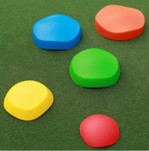 Gioco per bambini Crossing the River Stone Asilo per bambini Stepping Stone Indoor Outdoor Equilibrio Allenamento Giocattolo sportivo Regalo per i bambini