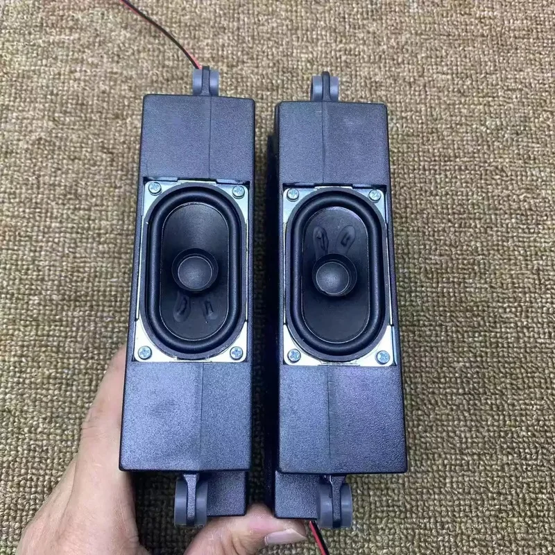 pair Audio Portable Speakers 3070 4Ohm / 8Ohm 3W Computer Speaker Advertising LCD TV Speakers Loudspeaker Rectangle Speaker