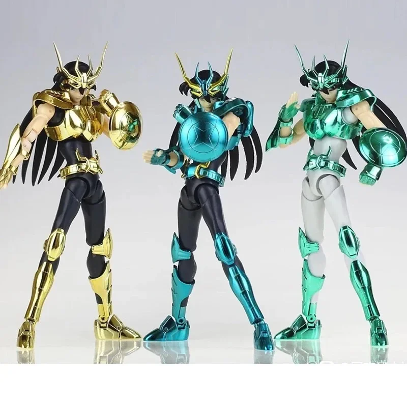 In Stock MST Saint Seiya Myth Cloth EX Pegasus Dragon Shiryu Cygnus Hyoga Phoenix Ikki V2 Knights of The Zodiac Action FigureToy