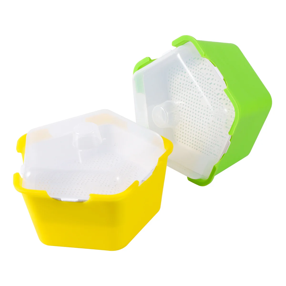 Seed Sprout Tray Bean Sprouts Growing Plate Shading Cover Seed Seedling Starter Dish Hydroponics Plant Germination Nursery Pot