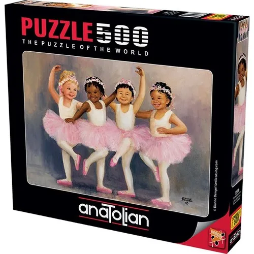 Anatolian Tiny Ballerinas 500 Piece Jigsaw Puzzle