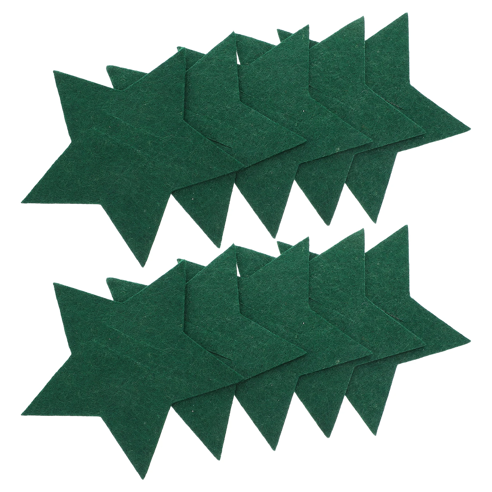 

12Pcs Fivepointed Star Cutlery Holders Soft Fabric Flatware Organizer Pockets for Christmas Place Setting Decor Holiday