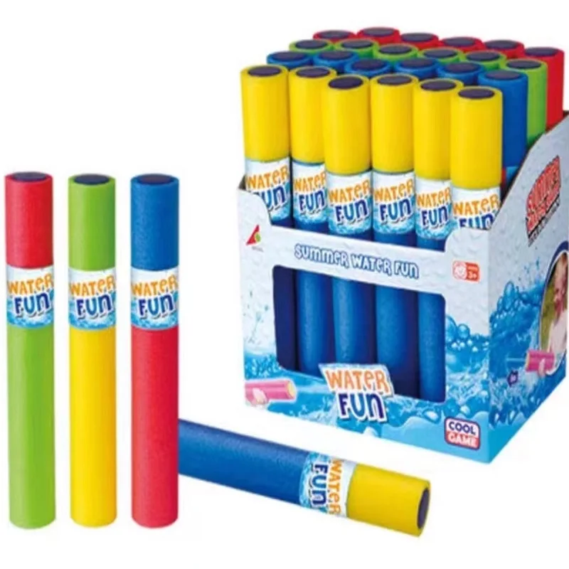 Outdoor-Farbe Eva Wasser pistole Schaum Blaster Shooter Stick für Kinder Sommer Strand Spray Schwimmbad Squirter Kanone Pistole spielen Spielzeug