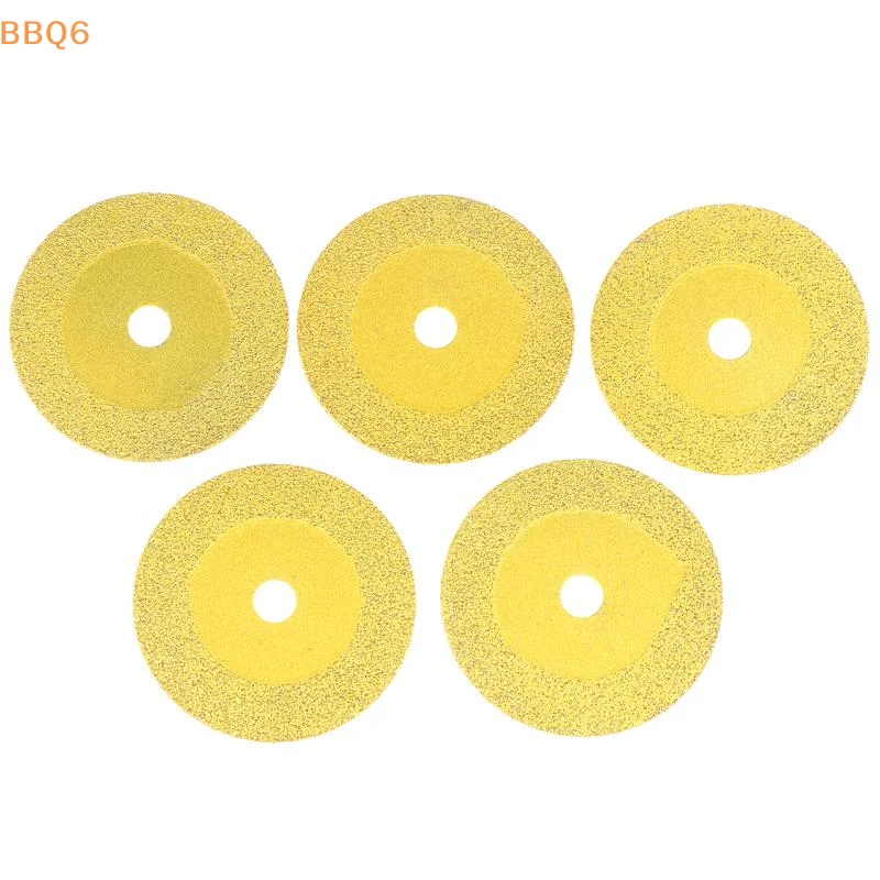 

*5Pcs 40mm Braze Diamond Saw Blade M10 Angle Grinder Electric Hand Drill Connecting Rod Adapter Ceramic Stone Carving Cutting