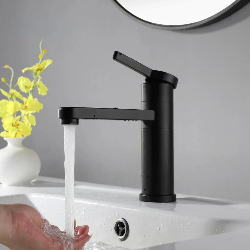 Bathroom Faucet Black  Basin  Cold And Hot Water Mixer Sink Tap Single Handle Deck Mounted  and GoldTap