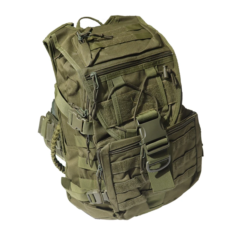 

Parts for Tactical Backpacks, Camouflage Assault Bags Russian Little Green Man Molle Outdoor Quick Response