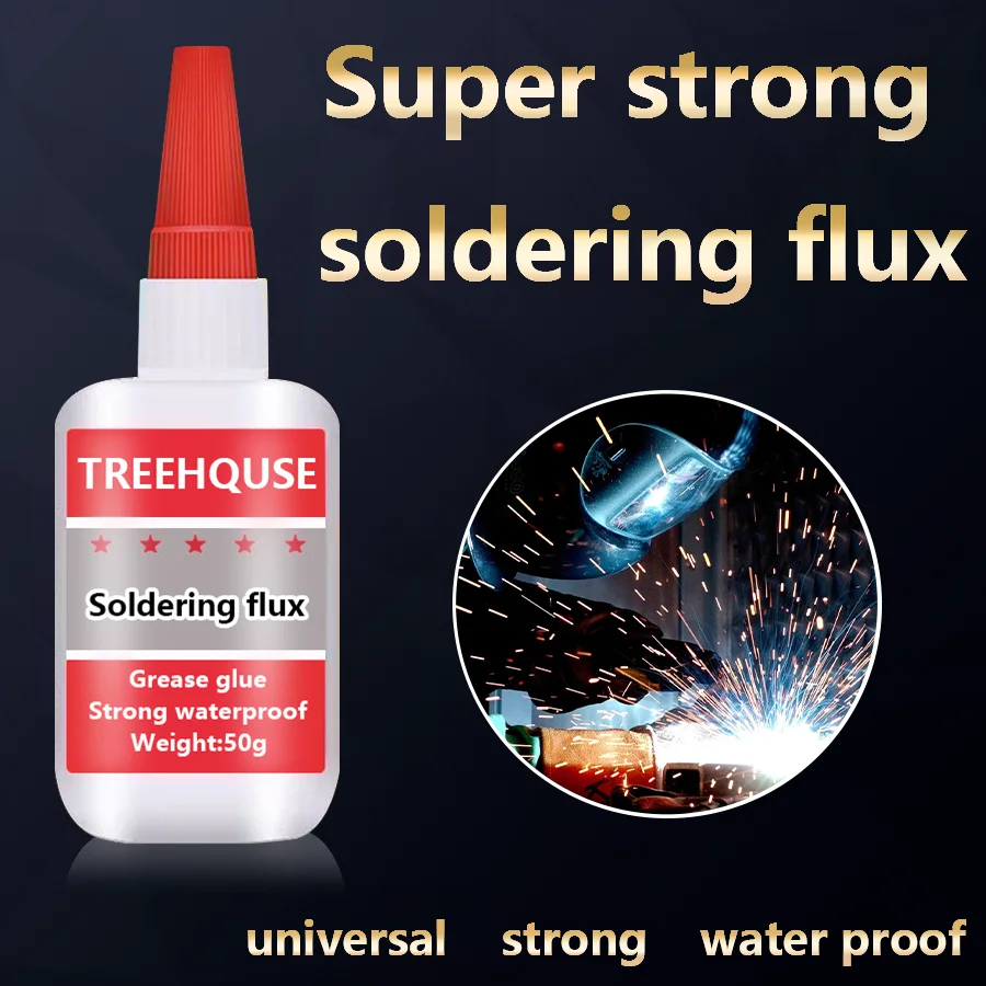 Flux de soudure super résistant, graisse de soudure universelle imperméable pour métal, PCB, acier inoxydable, 1 à 4 pièces