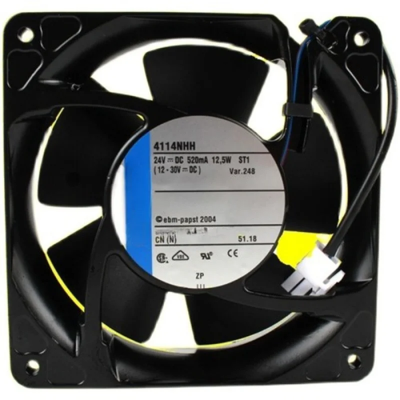 

L High Performance Cooling Fan 4114NHH 24V 520mA 12.5W 120*120*38MM