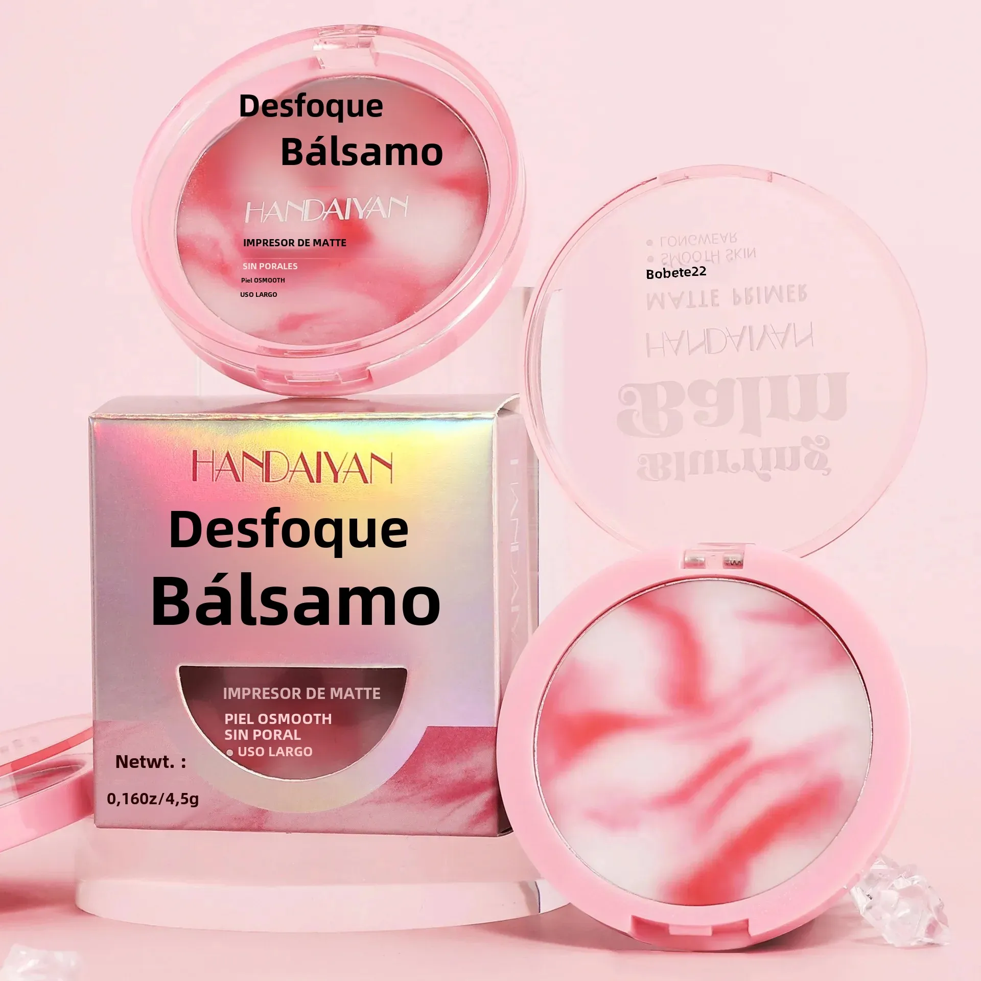 Corrector mate sin polvo, niebla ligera resistente al agua, polvo fijador de cutis iluminador para Control de aceite con soplo de polvo para maquillaje