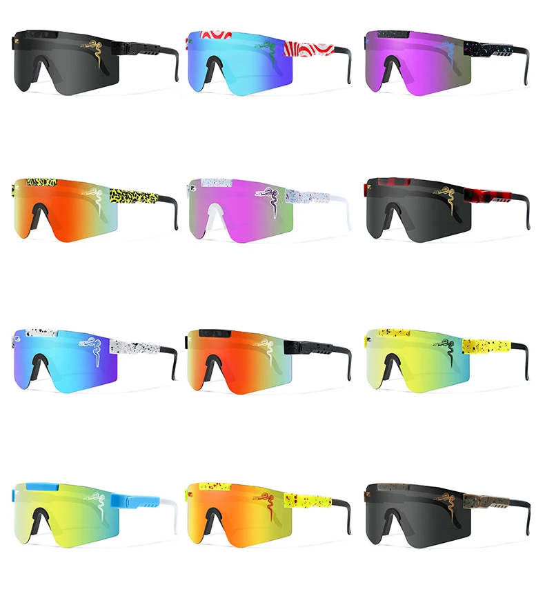 Outdoor Men Sunglasses MTB UV400 Bike Bicycle Running Hiking Eyewear Women Sports Goggles Cycling Multi Colors Windproof