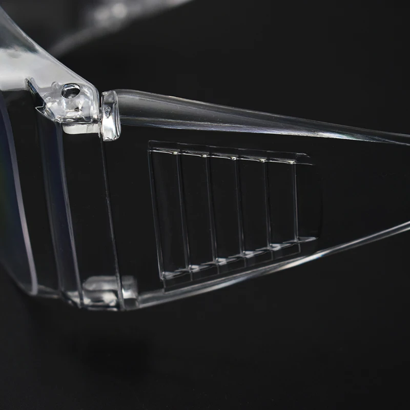 1PC Labor Protection Glasses Safety Glasses Anti Fog Goggles Vented Sides Shields PC Frame Spectacles for Lab Medical Anti-impac