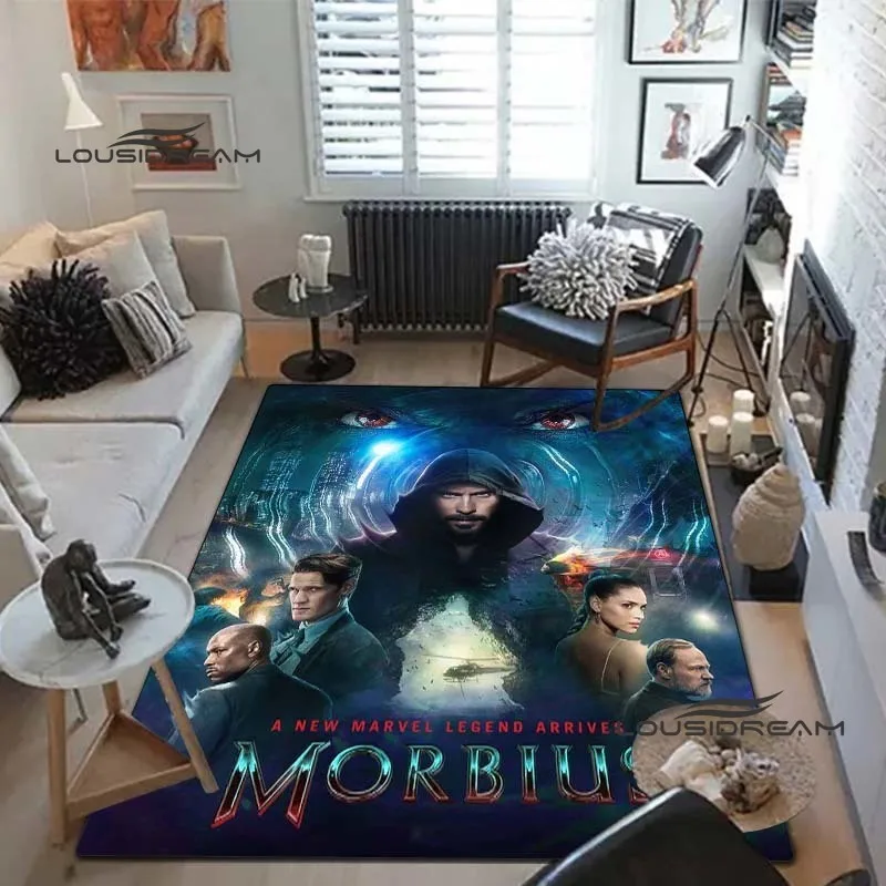 Vampire Morbius Carpet and rug fashion horror movie square Carpet Living Room Bedroom Large Area Soft Carpet Kid Room rug