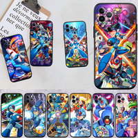 Mega Man Rockman New Luxury Phone Case for Redmi Note 11 12 13 Pro Plus 13C 12C 12S 11S A3X