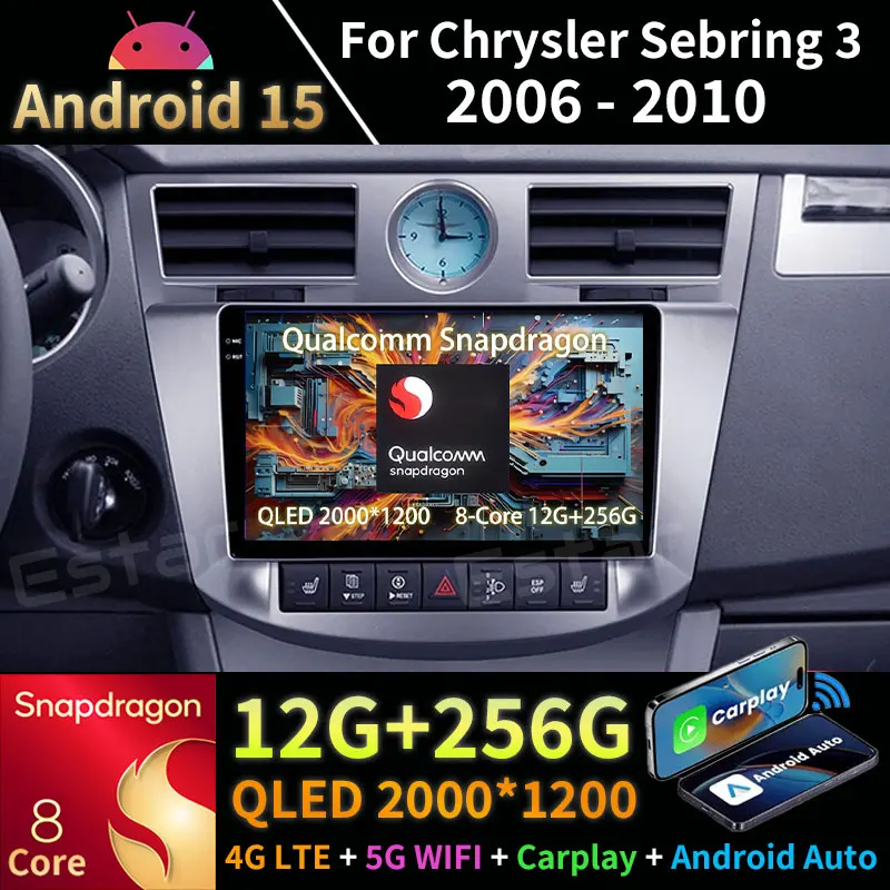 Android 15 Car Radi…