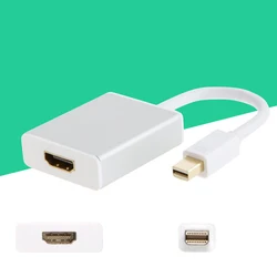 Mini DP Thunderbolt to HDMI cable 4K 60Hz/30Hz/1080P Mini DisplayPort to HDMI Adapter Converter 4K for Macbook Pro Air Imac