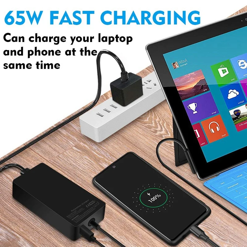 Зарядное устройство для ноутбука, 65 Вт, 15 В, 4 а