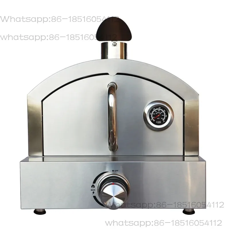 

Портативная газовая печь для пиццы из нержавеющей стали, черного титана 304, эффективная столешница для кемпинга, выпечки тортов, грили для барбекю