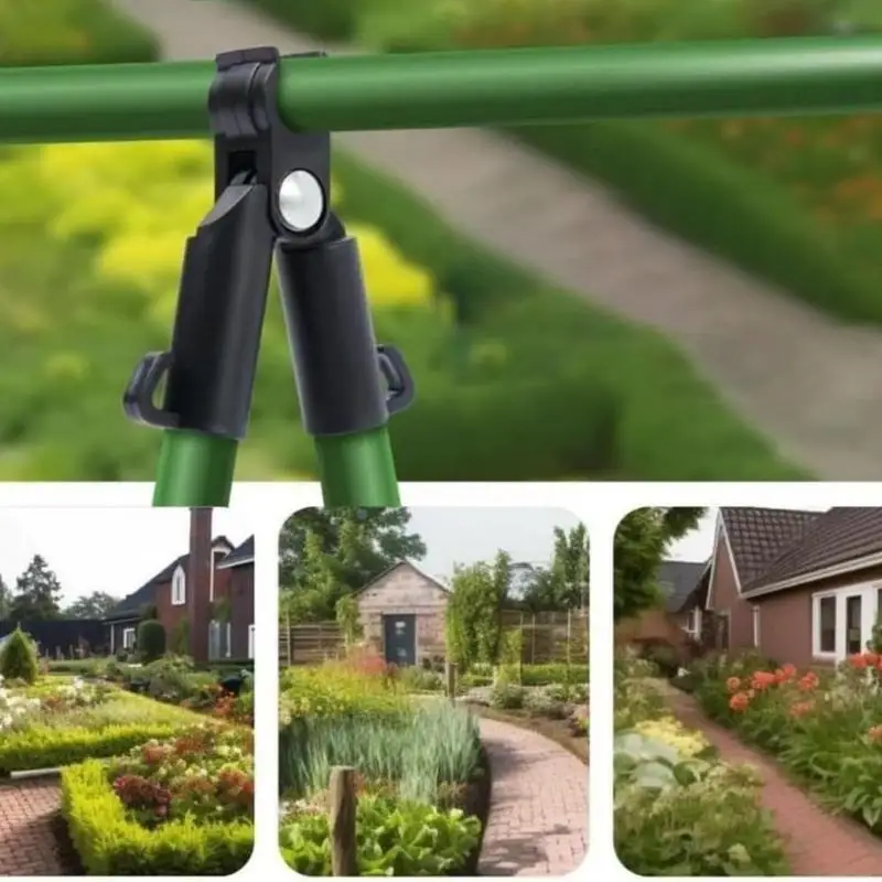 Plant Connecting Buckles 10X Garden Trellis Clips Adjustable Support Connecting Parts Buckles For Gardening Lawn Moss Tomato