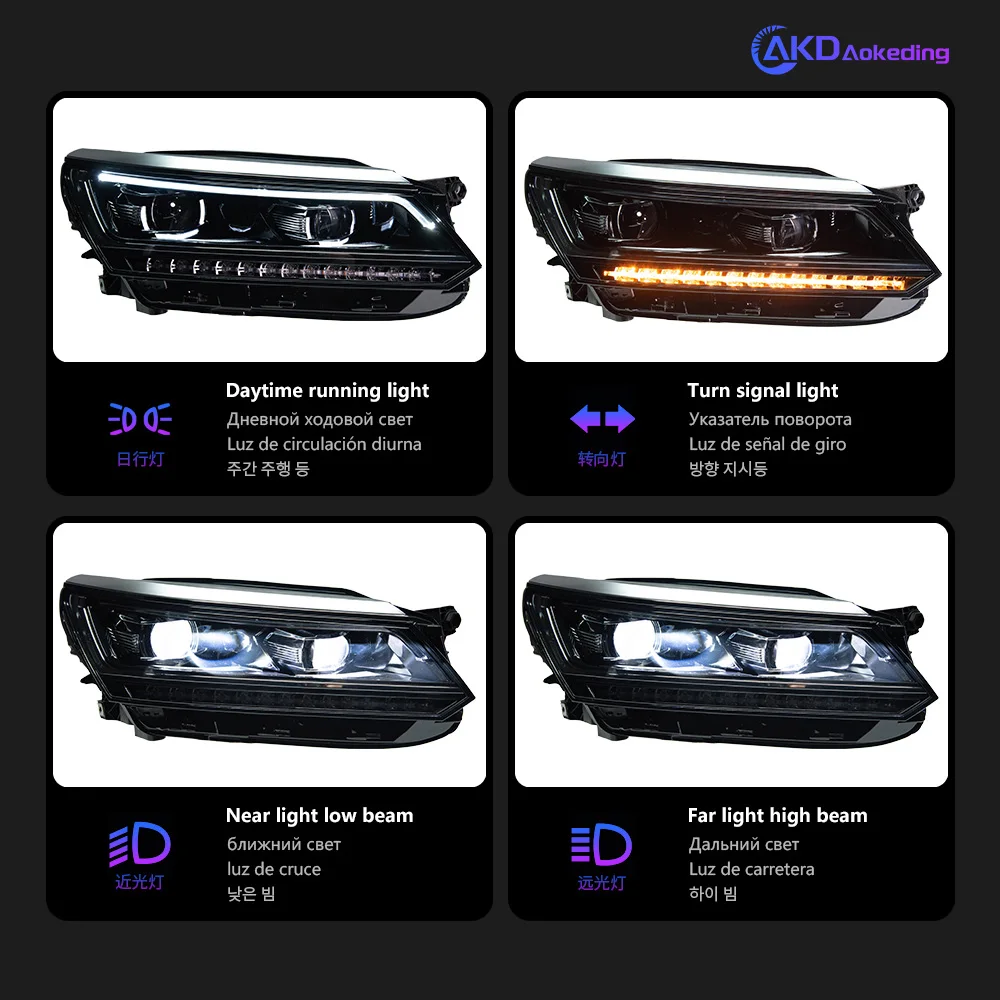 Headlight For Vw Pa…
