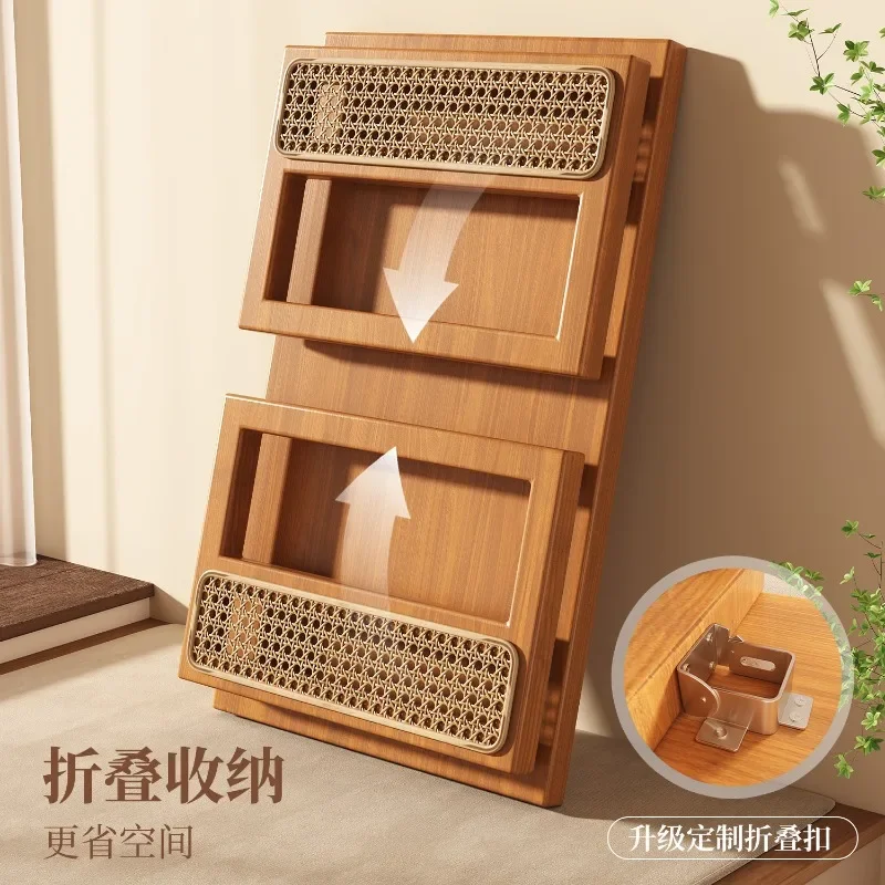 bay window coffee table small Japanese folding tatami tea household low table kang several window sill sitting table