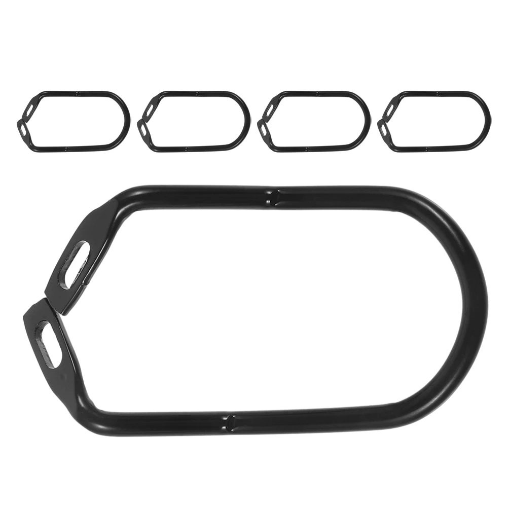 

5Pcs Bicycle Derailleur Guard Heavy Duty Rear Protection for and Foldable Bikes on Rough Terrain Steel Chain