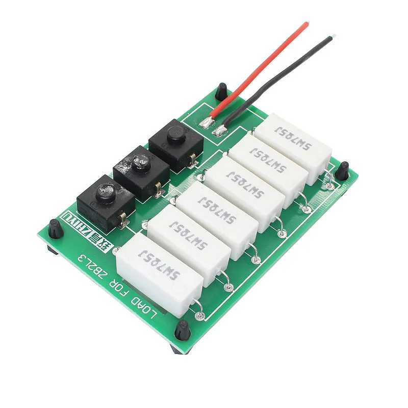 5W7.5RResistance MatchingZB2L3External Load Board for Tester Lithium Battery18650Discharge1A-3A