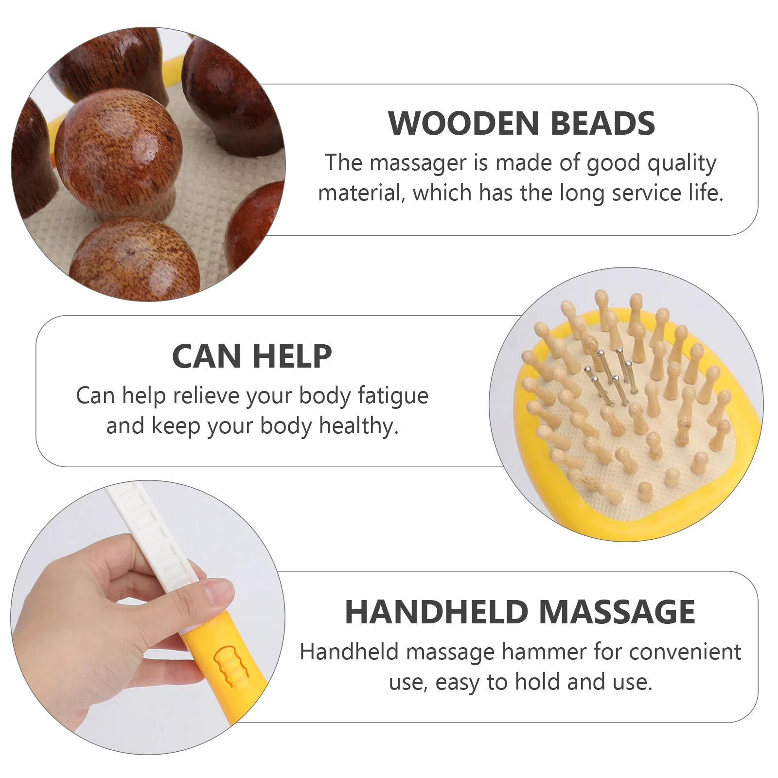 

Многофункциональный массажный молоток, портативная ударная палочка, массажер для тела, инструмент для облегчения мышц плеч, спины, талии, ног