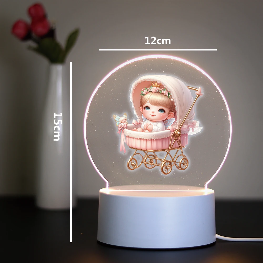 Fairy Led Night Light For Home Room Decoration Nightlight Gift For Kids 3D Led Night Light Color Changing