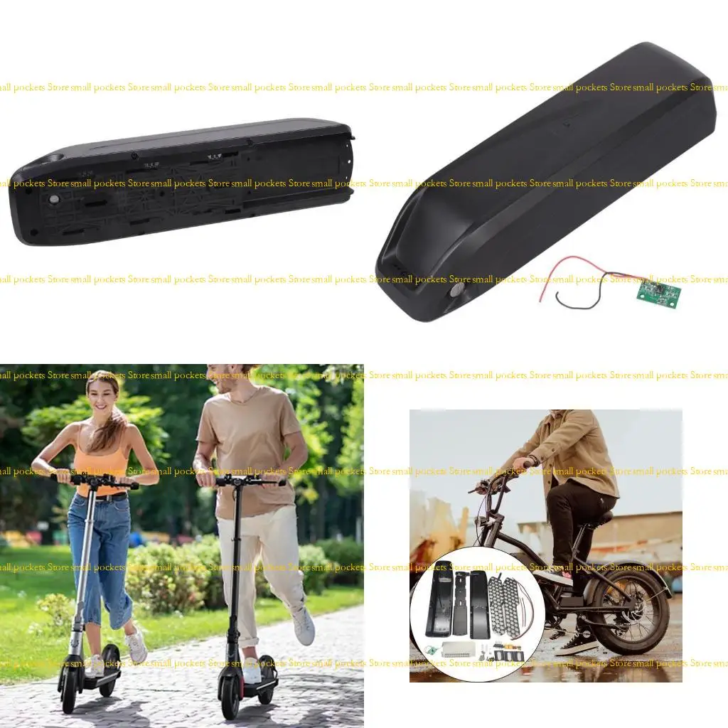 

R1WD Аккумуляторный блок DC5521 большой емкости 36V48V EBike Металлическая конструкция порта зарядки