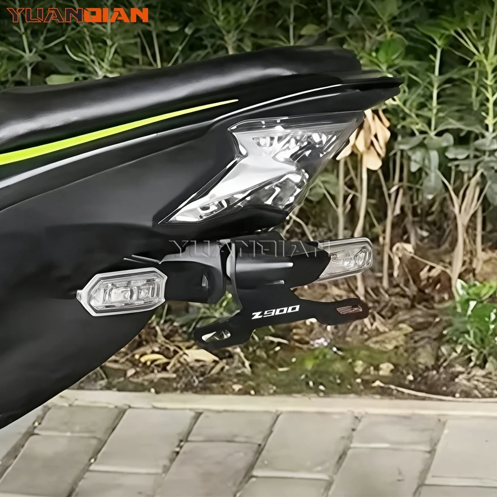 

Rear Tail Tidy License Plate Holder For Kawasaki Z900 2017 2018 2019 2020 2021 2022 2023 2024 Motorcycle Fender Eliminator Kit