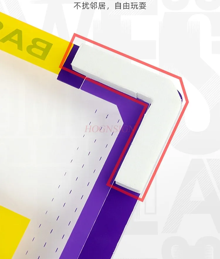 Opvouwbaar basketbalframe, schietbasketbalframe, aan de muur gemonteerde kinderbasketbalmand, hangend type, huishoudelijk binnen