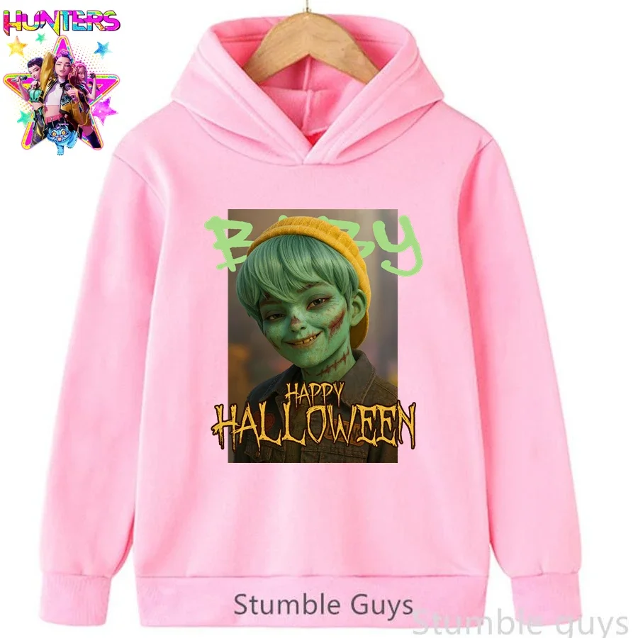 

Anime Kpop Demon Hunters Kids Hoodie Boys Girls Cartoon Movie Clothes Halloween Gift Stylish Match Jacket Sweatshirt​