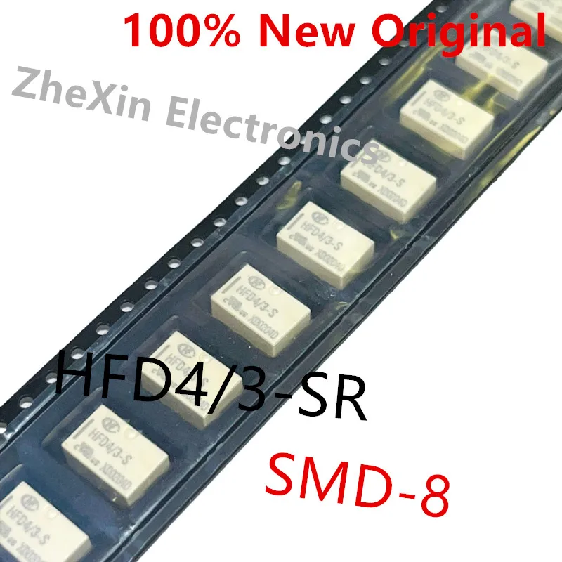 10PCS/Lot   HFD4/3-SR 、HFD4-4.5-SR 、HFD4-5-SR 、HFD4-12-SR 、HFD4-24-SR  New Original Signal Relay    HFD4/3-S、HFD4/4.5-S、HFD4/5-S