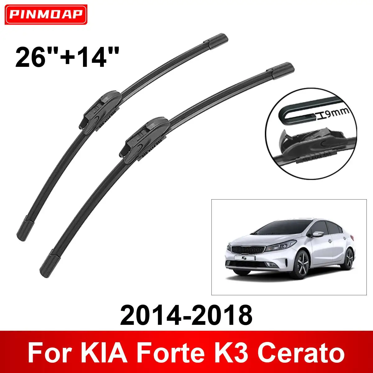 Car Wiper for KIA Forte K3 Cerato 2014-2018 26\