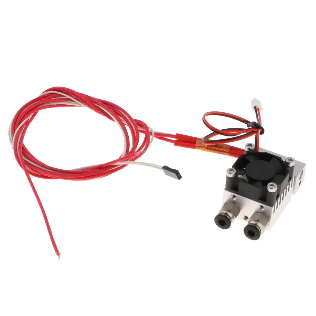 

Насадка-экструдер 2-в-1 с дистанционным управлением, из сплава, для филамента 1,75 мм, запчасти для 3D-принтеров