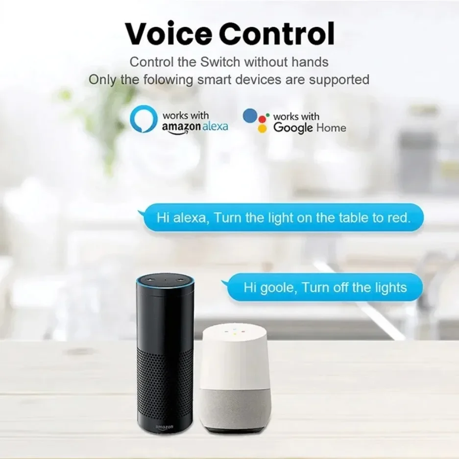 2025 Smart Home WiFi Smart Switch Relay Module for Tuya Homekit Ewelink Three Styles Six Option APP Voice Work With Alexa Google