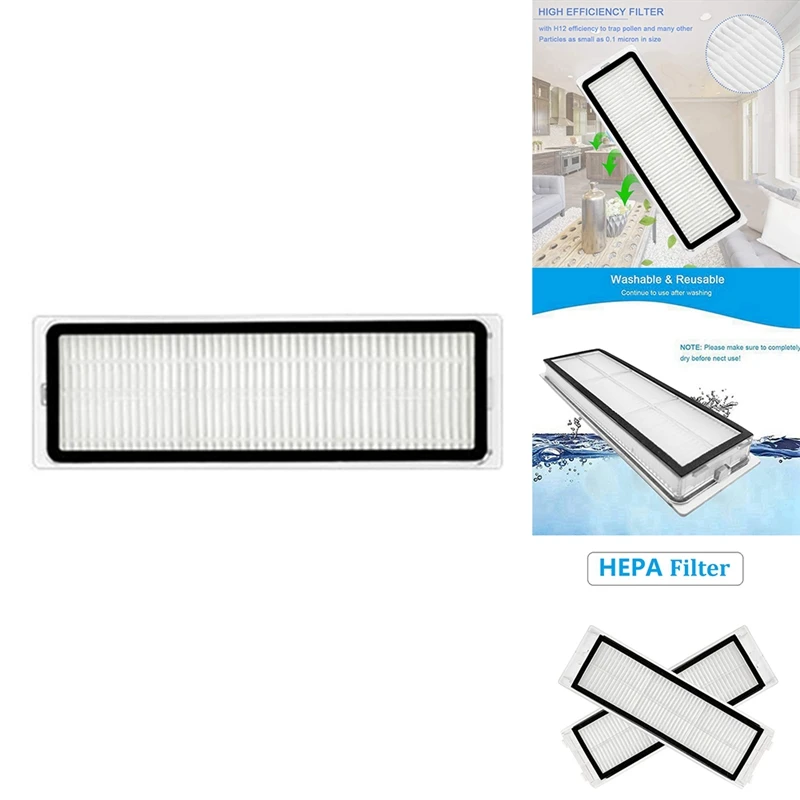 

Washable HEPA Filter For Dreame S10 S10 Pro Robot Vacuum Cleaner Filters Replacement Spare Parts-AC37