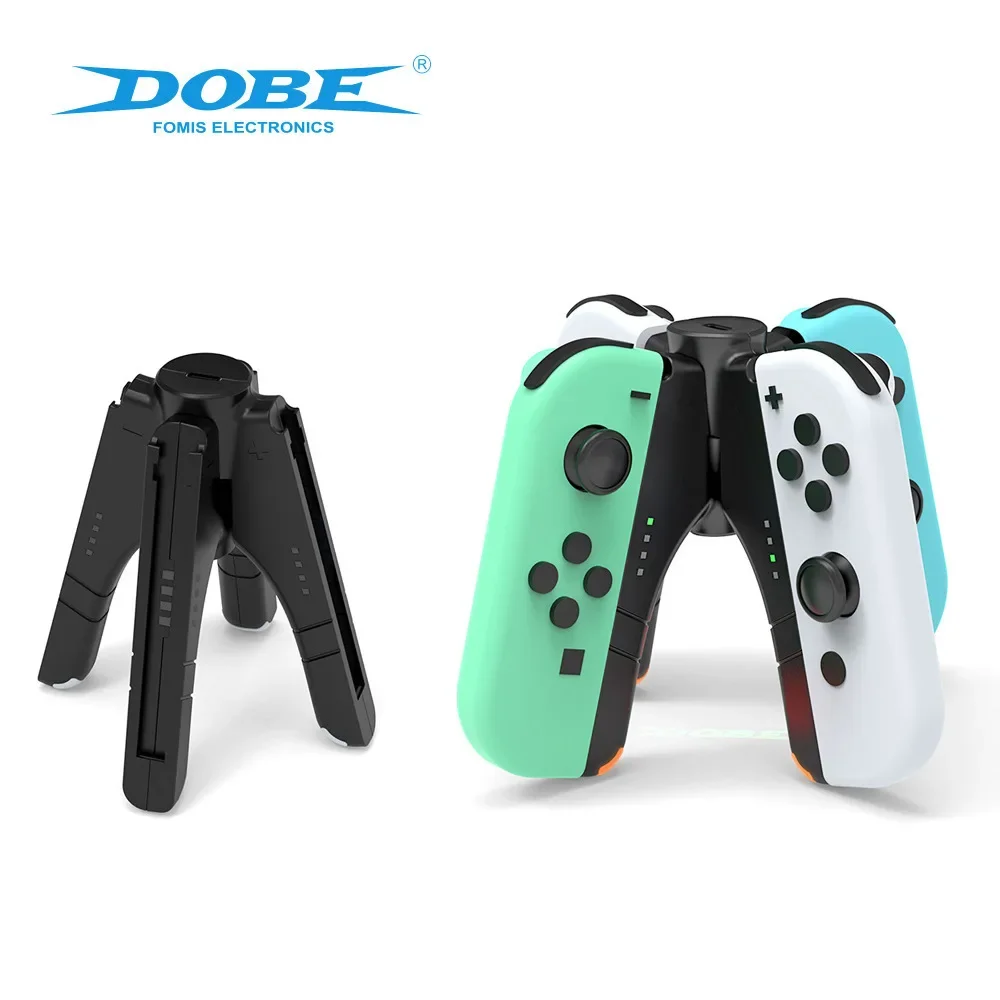 4 in 1 Charging Dock for Nintendo Switch NS/Switch OLED Joycon Grip Station Game Controller LED Charger Gamepad Charging Stand